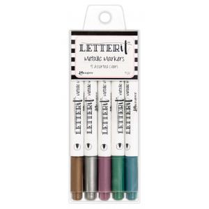 Ranger Letter It Metallic Markers [LEI59639]