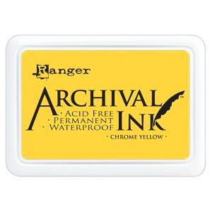 Archival Ink Pad - Chrome Yellow