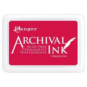 Archival Ink Pad - Vermillion