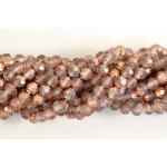 5/6mm Rosebud Firepolish Beads - [27171] Matte Apollo Gold