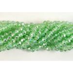 5/6mm Rosebud Firepolish Beads - [L5050] Luster Peridot