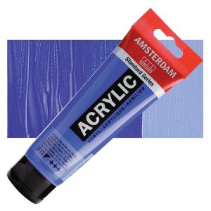 Royal Talens Amsterdam Acrylic Paint - LARGE 120ml Tube - Cobalt Blue Ultramarine [512]