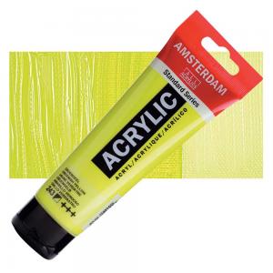 Royal Talens Amsterdam Acrylic Paint - LARGE 120ml Tube - Greenish Yellow [243]