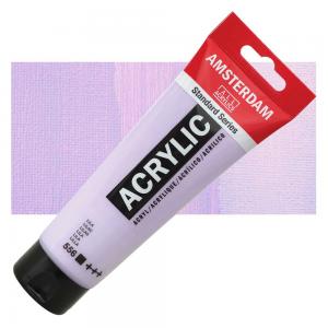 Royal Talens Amsterdam Acrylic Paint - LARGE 120ml Tube - Lilac [556]