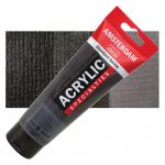 Royal Talens Amsterdam Acrylic Paint - LARGE 120ml Tube - Metallic Black [850]