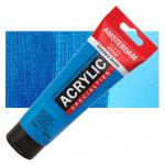 Royal Talens Amsterdam Acrylic Paint - LARGE 120ml Tube - Metallic Blue [834]