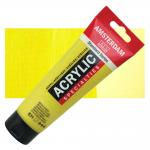 Royal Talens Amsterdam Acrylic Paint - LARGE 120ml Tube - Metallic Yellow [831]