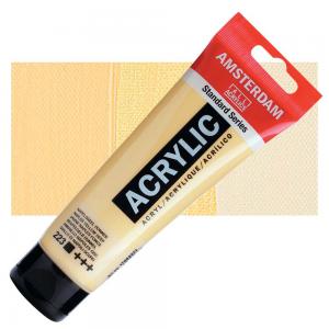 Royal Talens Amsterdam Acrylic Paint - LARGE 120ml Tube - Naples Yellow Deep [223]