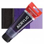 Royal Talens Amsterdam Acrylic Paint - LARGE 120ml Tube - Permanent Blue Violet [568]