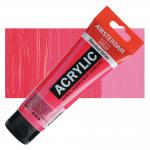 Royal Talens Amsterdam Acrylic Paint - LARGE 120ml Tube - Permanent Red Purple [348]