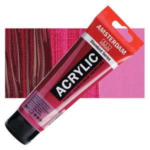 Royal Talens Amsterdam Acrylic Paint - LARGE 120ml Tube - Permanent Red Violet [567]