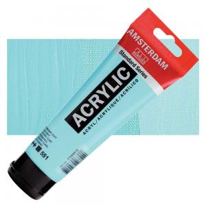 Royal Talens Amsterdam Acrylic Paint - LARGE 120ml Tube - Sky Blue Light [551]