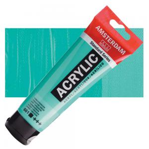 Royal Talens Amsterdam Acrylic Paint - LARGE 120ml Tube - Turquoise Green [661]