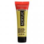 Royal Talens Amsterdam Acrylic Paint - 20ml Tube - Azo Yellow Lemon [267]
