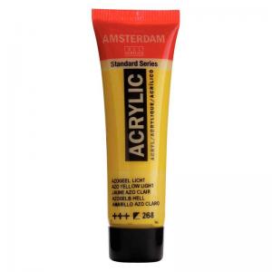 Royal Talens Amsterdam Acrylic Paint - 20ml Tube - Azo Yellow Light [268]