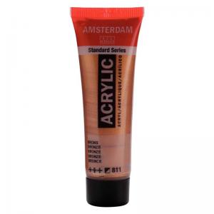 Royal Talens Amsterdam Acrylic Paint - 20ml Tube - Bronze [811]