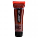 Royal Talens Amsterdam Acrylic Paint - 20ml Tube - Burnt Sienna [411]