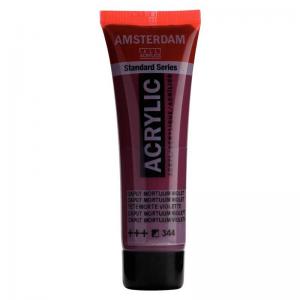 Royal Talens Amsterdam Acrylic Paint - 20ml Tube - Caput Mortuum Violet [344]
