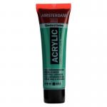 Royal Talens Amsterdam Acrylic Paint - 20ml Tube - Emerald Green [615]