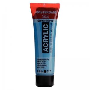 Royal Talens Amsterdam Acrylic Paint - 20ml Tube - King's Blue [517]