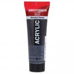 Royal Talens Amsterdam Acrylic Paint - 20ml Tube - Metallic Black [850]