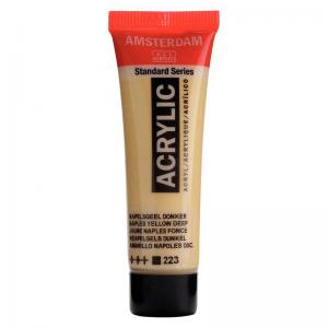 Royal Talens Amsterdam Acrylic Paint - 20ml Tube - Naples Yellow Deep [223]