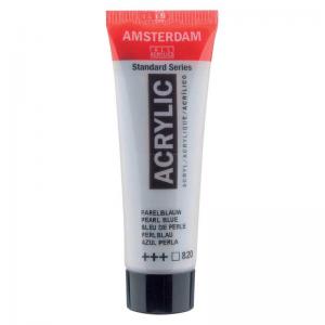 Royal Talens Amsterdam Acrylic Paint - 20ml Tube - Pearl Blue [820]