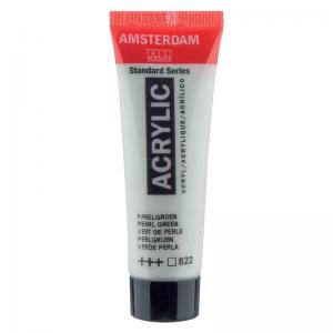 Royal Talens Amsterdam Acrylic Paint - 20ml Tube - Pearl Green [822]