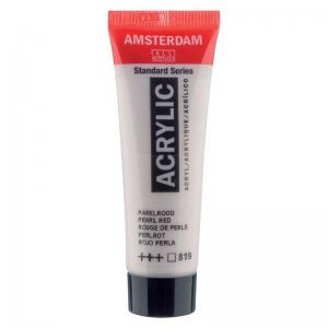 Royal Talens Amsterdam Acrylic Paint - 20ml Tube - Pearl Red [819]