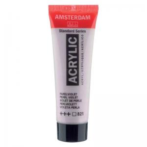 Royal Talens Amsterdam Acrylic Paint - 20ml Tube - Pearl Violet [821]