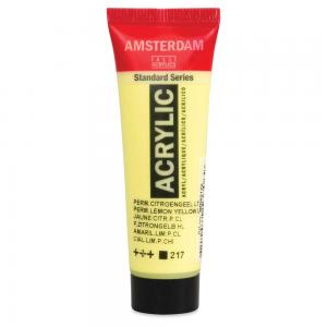 Royal Talens Amsterdam Acrylic Paint - 20ml Tube - Permanent Lemon Yellow Light [217]