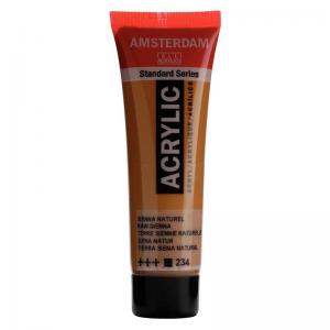 Royal Talens Amsterdam Acrylic Paint - 20ml Tube - Raw Sienna [234]