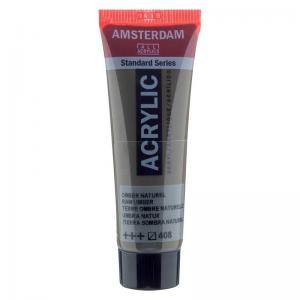 Royal Talens Amsterdam Acrylic Paint - 20ml Tube - Raw Umber [408]