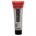 Royal Talens Amsterdam Acrylic Paint - 20ml Tube - Silver [800]