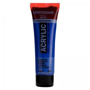 Royal Talens Amsterdam Acrylic Paint - 20ml Tube - Ultramarine [504]
