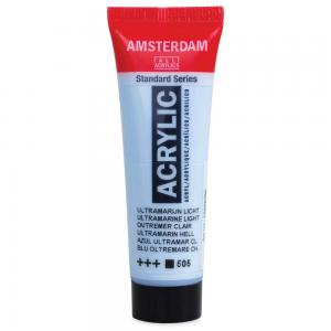 Royal Talens Amsterdam Acrylic Paint - 20ml Tube - Ultramarine Light [505]