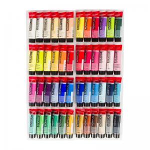 Royal Talens Amsterdam Acrylic Paint - Set Of 48 - 20ml Tubes [17820448]
