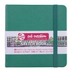 Royal Talens Art Creation Sketch Book - Forest Green 4.7" x 4.7" [9314334M]