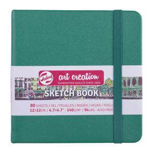 Royal Talens Art Creation Sketch Book - Forest Green 4.7" x 4.7" [9314334M]