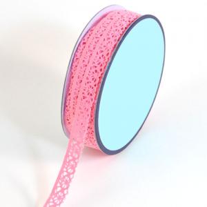 1/2" Crocheted Ribbon - [7465-076] Bubble Gum