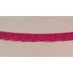 1/2" Crocheted Ribbon - [7465-078] Fuchsia
