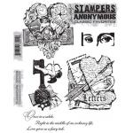 Stampers Anonymous/Tim Holtz Classics Unmounted Stamp Set - [SCF008] Classics #8