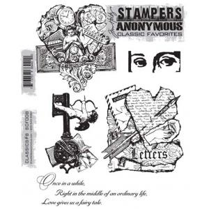 Stampers Anonymous/Tim Holtz Classics Unmounted Stamp Set - [SCF008] Classics #8