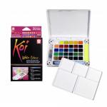 Sakura Koi Water Colors - Pocket Field Sketch Box - Set Of 30 [XNCW-30N]