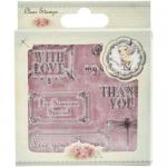 Santoro Mirabelle II Clear Stamps - Sentiment [SNCS011]