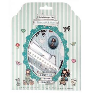 Santoro London Gorjuss Embellishment Set [GOR-ES-DCS01]