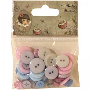 Santoro Mirabelle II Plastic Buttons [SNBN004]