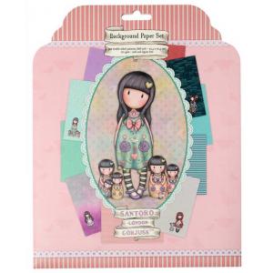 Santoro London Gorjuss Background Paper Set [GOR-ES-PS19]