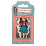 Santoro London Gorjuss Collectable Rubber Stamp - #23 Living In A Bubble [GOR-ES-STAMP685]