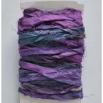 Sari Silk Ribbon - Eggplant